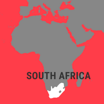 Map South Afrika